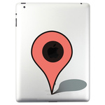 Google map iPad 创意贴